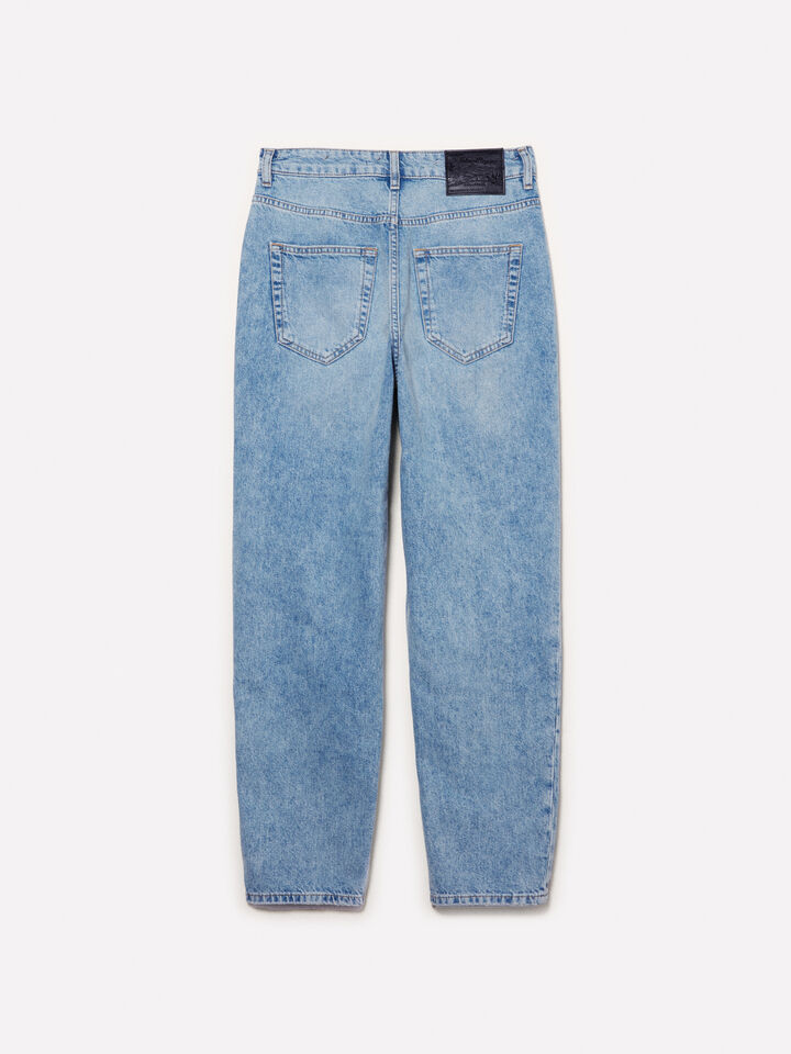 Light Style 68 mom fit jeans - women's mom fit & boyfriend jeans - Light Blue | Sisley image number 6